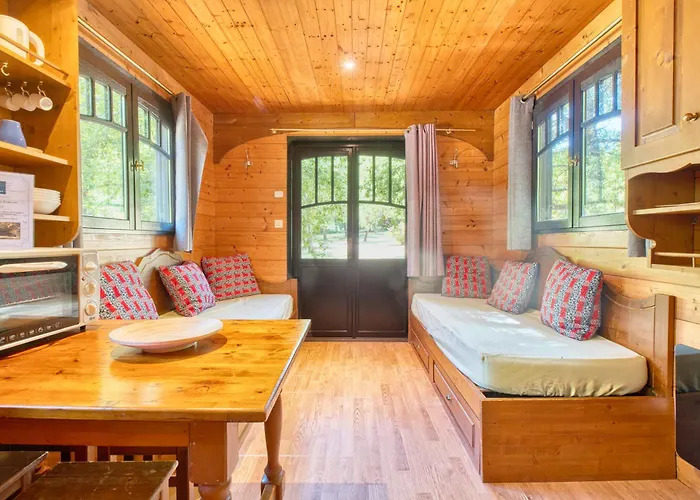 Casa de Férias La Roulotte Rouge